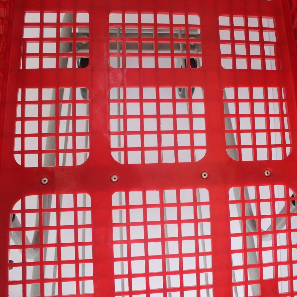 165L New Style Supermarket Plastic Shopping Trolley