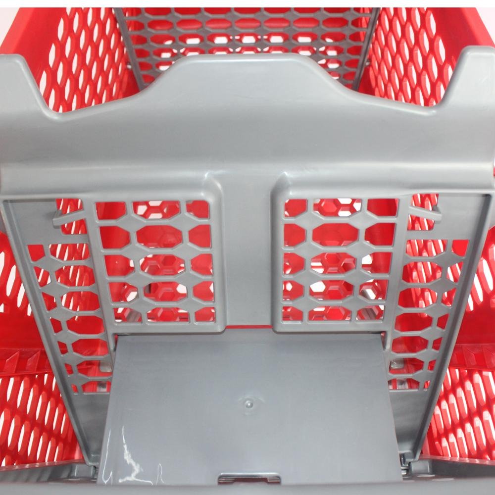 175L Large Capacity New Pure Supermarket Plastic Shopping Cart