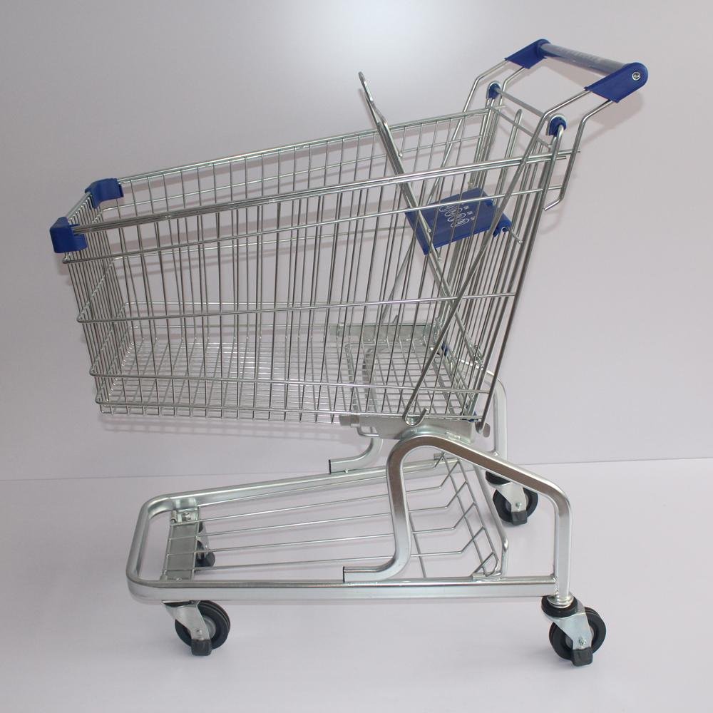 100L German Multifunction Supermarket Storge Shopping Cart