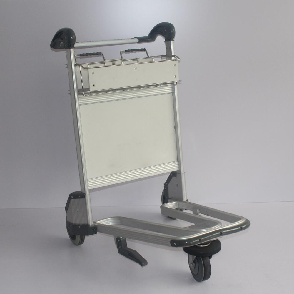 Top Quality Lightweight Aluminum Airport Luggage Trolley